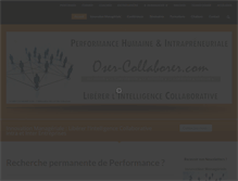 Tablet Screenshot of oser-collaborer.com